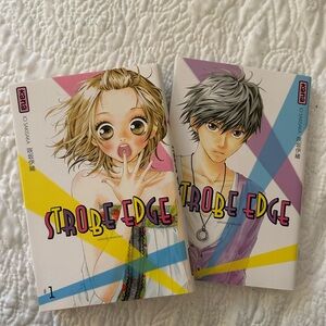 Strobe Edge Manga Set by - Vibrant Cover Art